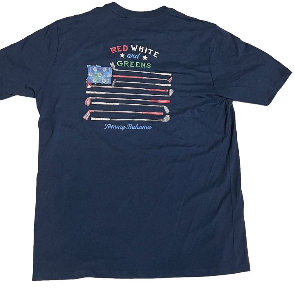 Tommy Bahama Red White And Green Shirt Size Small